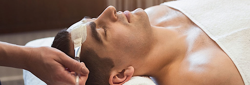 men facial extraction in Bangkok